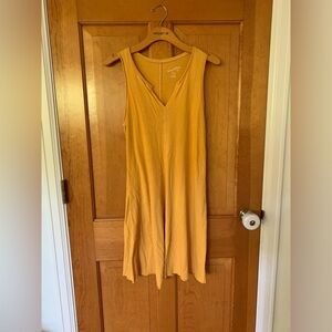 Universal Threads XS mustard yellow tank dress